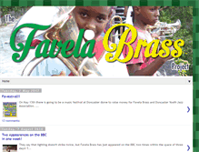 Tablet Screenshot of favelabrass.org